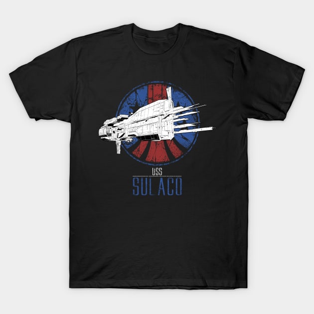 USS SULACO T-Shirt by SimonBreeze